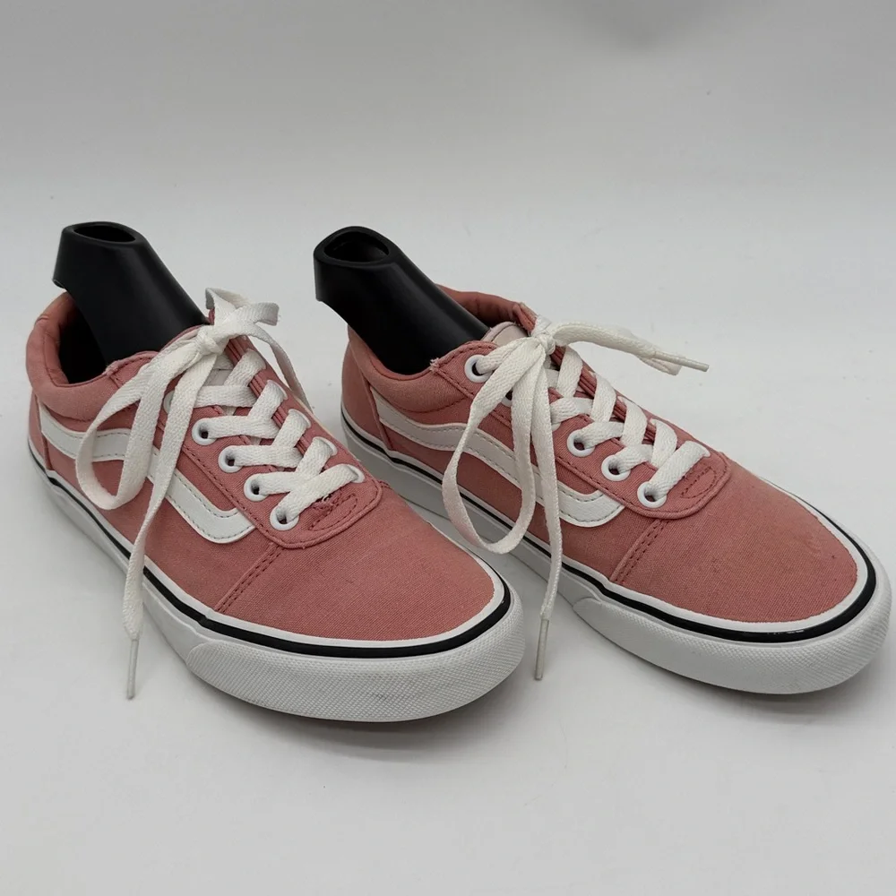 VANS Ward Canvas Shoes Women’s Size 6 Tropical Peach Sneakers Skate Low Tops - Picture 6 of 15